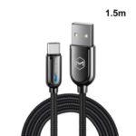 MCDODO MDD CA-6201 QC3.0 Fast Charging Cable Disconnect Power Micro USB Data Transmission Cable, 1.5m – Black