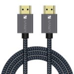 iVANKY HD02 HDMI 3m Cable 4K Ultra HD Woven Nylon HDMI 2.0 Cable HDMI Connection – Space Grey