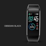 C18 IPS Color Screen ECG+PPG Dual-core Waterproof Health Monitoring Smart Bracelet – Black