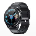 LEMFO LF26 HD IPS Color Screen Health Monitoring Sports Smart Bracelet – Black/Leather Strap