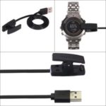 Data Sync USB Charging Clip Charger for Garmin Fenix Chronos Watch