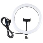 PULUZ 11.8 inch 30cm Ring Light Dimming Photography Video Fill Light Phone Clip Dual Modes – Black