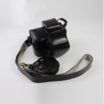 NIKON Z50 Luxury Version with Battery Hole Camera Leather Case – Black