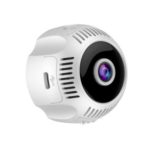 X7 Mini HD 1080P 4K Wearable Outdoor Sports Camera DV WiFi Wireless DVR Night Vision IP Camera – White