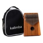 Portable 17 Tone Wooden Kalimba Thumb Piano Finger Musical instrument with Accessories