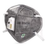 3M 9541V Activated Carbon Respirator Mask with Breathing Valve Protective Mask – 9541V//1Pc