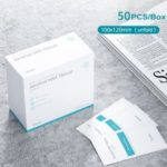50Pcs/Box 75% Alcohol Cotton Pad Disposable Portable Antiseptic Sterilization Wipe Tissue