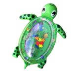 Baby Inflatable Newborn Water Pad Turtle Toy – Green