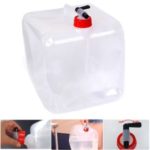 20L Portable Collapsible Water Bag Folding Jug Drinking Container Bucket Water Bag