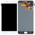 LCD Screen and Digitizer Assembly for Oppo R9 (Non-OEM Screen Glass Lens, OEM Other Parts) – White