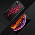 Wheel Gear Design Unique Plastic Phone Case for iPhone XS Max 6.5 inch – Red