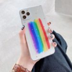 Stylish Rainbow Star Epoxy TPU Protector Cover for iPhone 11 Pro 5.8 inch