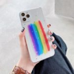 Fashion Rainbow Star Epoxy TPU Phone Shell for iPhone 11 Pro Max 6.5 inch