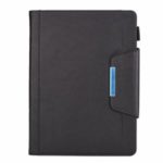 Metal Buckle Wallet Stand Leather Smart Cover Tablet Shell for iPad Pro 11-inch (2020)/(2018) – Black