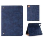 Auto Wake & Sleep Stand PU Leather Tablet Case with Card Holder for iPad Pro 11-inch (2020)/(2018) – Dark Blue