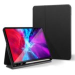 X-LEVEL Fib II Series Slim Smart Leather Stand Case for iPad Pro 11-inch (2018)/(2020) – Black