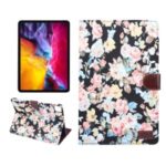 Flower Cloth Skin PU Leather Case for iPad Pro 11-inch (2020) (2018) – Black