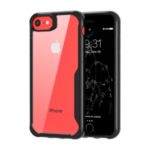 Shock Absorption PC + TPU Stylish Case for iPhone SE (2nd Generation) – Black