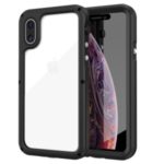 Seal Series Waterproof Phone Casing Cover Strong Protection for Apple iPhone XS 5.8 inch – Black
