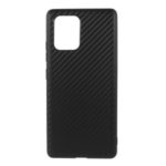 Carbon Fiber TPU Mobile Phone Cover for Samsung Galaxy A91/S10 Lite