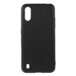 Carbon Fiber TPU Phone Case for Samsung Galaxy A01
