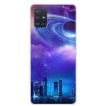 Space Series Pattern Printing TPU Phone Case for Samsung Galaxy A51 – Style A