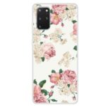 Pattern Printing TPU Back Case for Samsung Galaxy S20 Plus – Blooming Flowers