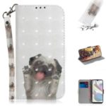 Light Spot Decor Pattern Printing Leather Wallet Phone Case for Samsung Galaxy A70e – Dog