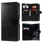 MERCURY GOOSPERY for Samsung Galaxy S20 Ultra Mansoor Wallet Diary Leather Mobile Phone Case – Black