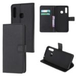 Litchi Grain Wallet Stand Leather Protective Cover for Samsung Galaxy A70e