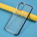 3D Diamond Grain Texture Soft TPU Phone Cover for Samsung Galaxy S20 Plus – Black