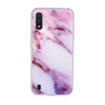 Marble Pattern Printing IMD TPU Phone Back Case for Samsung Galaxy A01 – Style C