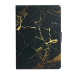 Pattern Printing PU Leather TPU Stand Tablet Casing with Card Slots for Samsung Galaxy Tab S6 Lite SM-P610 (Wi-Fi) – Black
