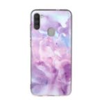Marble Pattern IMD TPU Phone Casing for Samsung Galaxy A11 – Style A