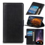 PU Leather Wallet Stand Flip Case Accessory for Samsung Galaxy M11 – Black