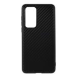 Carbon Fiber Texture Soft TPU Mobile Phone Case for Huawei P40