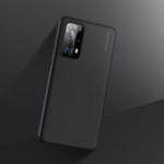 X-LEVEL Knight Series Phone Cover Matte PC Mobile Shell for Huawei P40 – Black