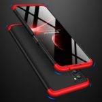 GKK Detachable 3-Piece Matte Hard PC Phone Shell for Huawei Honor View 30 Pro/V30 Pro – Red/Black