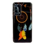 Noctilucent IMD TPU Case Soft Phone Cover for Huawei P40 Pro – Feather Dream Catcher