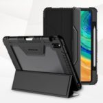 NILLKIN Bumper Imported TPU+PC+PU Leather Cover for Huawei MatePad Pro – Black