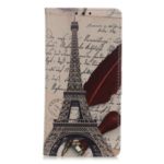 Pattern Printing PU Leather Cover Wallet Stand Phone Shell for Huawei P40 Pro+/P40 Pro Plus – Tower