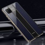 Electroplated TPU + PC Combo Mobile Shell Case for Huawei P40 lite/nova 6 SE/Nova 7i – Black