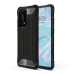 Armor Guard Plastic + TPU Hybrid Case for Huawei P40 Pro Plus – Black