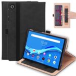 WY-2099 Business Style Flip Leather Stand Tablet Case with Card Slots for Lenovo Tab M10 FHD Plus 10.3-inch TB-X606F – Black