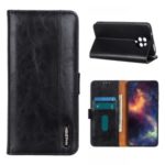 With Wallet Stand Leather Cell Phone Shell for Xiaomi Redmi K30 Pro – Black