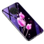 Plated TPU Frame + Blue-ray Tempered Glass + PC Back Shell for Xiaomi Redmi K30 Pro/Redmi K30 Pro Zoom – Tulip