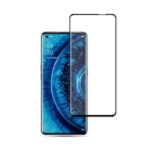 MOCOLO 3D Curved Full Screen Tempered Glass Protector Film for Oppo Find X2/X2 Pro – Black