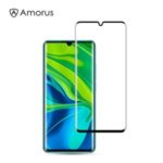AMORUS Full Coverage 3D Curved Tempered Glass Screen Film [Side Glue] for Xiaomi Mi CC9 Pro/Mi Note 10 10 Pro