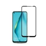 MOCOLO for Huawei P40 lite/Nova 7i/Nova 6 SE [Full Glue] Silk Printing Tempered Glass Full Screen Protector Film – Black