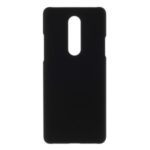 Rubberized Plastic Mobile Phone Case for OnePlus 8 – Black